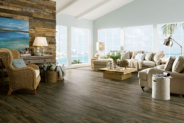medium brown laminate flooring